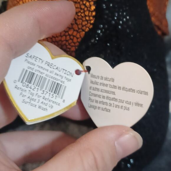 TY Beanie Boo - MERLIN the Dragon 9" Walgreen's Exclusive - MWMT Plush Dragon - Picture 6 of 9